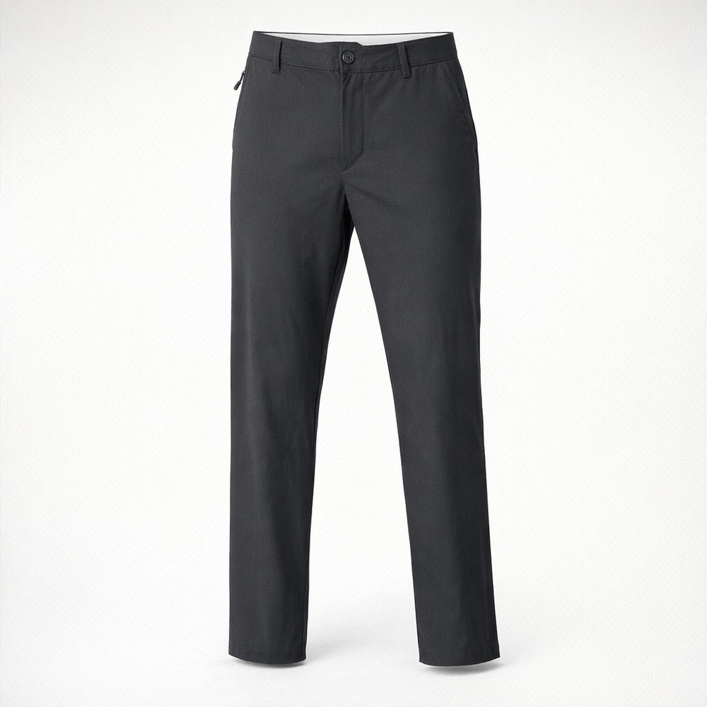 Birdie‎ Bound Mens Golf Chino Pants Black 32x30 Stretch Performance Flat Front